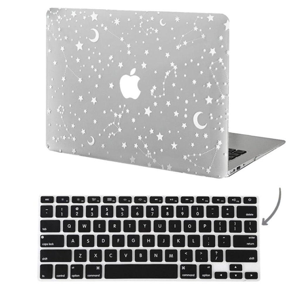 Velvet Caviar White Stars MacBook Air Case